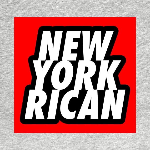 New York Rican Puerto Rico Proud Bronx NY by PuertoRicoShirts
